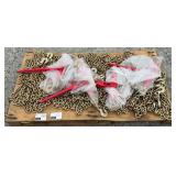 (5) Ratchet Binders & G80 3/8" Transport Chains