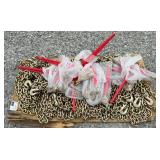 (8) Ratchet Binders & G80 3/8" Transport Chains