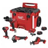 Milwaukee M18 FUEL 4 Tool & Packout Combo Kit