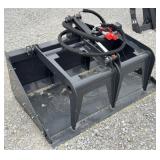 2025 LandHonor Mini Skid Steer 44" Hydraulic Grap