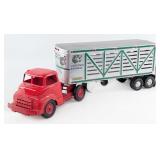 Wyandotte Truck with Custom Livestock Express Trai