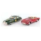 Marx Tin Windup Dick Tracy Squad Car & Bandai Ferr