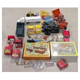 Large Lot of Tonka Parts and Marx Playsets
