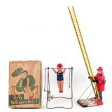 Marx Windup Climbing Fireman and Arty The Trapeze