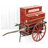 Vincente Llinares Faventia Barrel Piano with Cart