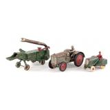 Cast Iron McCormick-Deering Tractor, Threshing Mac