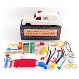 Pressman Toy Corp. Small Fry Doctor Set and Ambula
