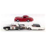 Japan Tin Mercedes-Benze, Ford Thunderbird, and Hi