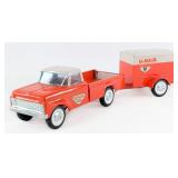 Original Nylint U-Haul Pickup Truck w/ Enclosed Tr