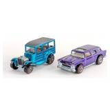 Hot Wheels Redline Purple Classic Nomad & Aqua Cla