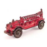 AC Williams Cast Iron Fire Ladder Truck