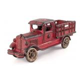 AC Williams Cast Iron Stake Bed Truck
