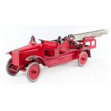 Original Buddy L Aerial Ladder Fire