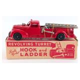 Hubley No. 472 Hook and Ladder Fire Truck w/ Box