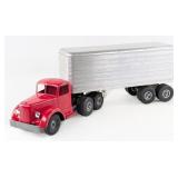 Smith Miller L Mack Truck with Van Trailer