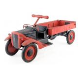 Keystone Red & Black Ride 'Em Dump Truck