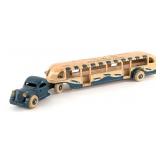 Arcade Cast Iron Century Of Progress Greyhound Bus