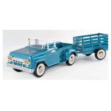 Restored Tonka Stepside Pickup Truck with Stake Be