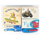 (5) Reproduction Tin Toys