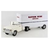 Custom Tonka Nation Wide Moving Truck and Trailer