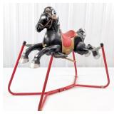 Original MOBO Black Bouncing Rocking Horse