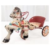 Original MOBO Pony Express Horse and Cart Ride On