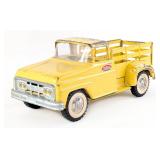 Original Yellow Tonka Stake Bed Pickup Truck