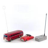 Modern Toys Radicon Bus & Saunders Fire Chief Car