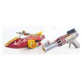 Marx Windup Flash Gordon Rocket Fighter & Daiya Ma