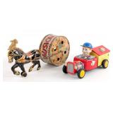 Marx Tin Musical Circus Horse and Daiya Friction P