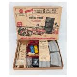 Gilbert Figure 8 Chicane Race Slot Car Set