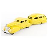 Restored Wyandotte Auto with Travel Trailer