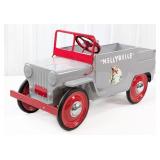 Restored Hamilton Roy Rogers Nellybelle Jeep Pedal