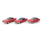 NK Toys and Bandai Tin Friction Ford Thunderbird C