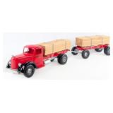 Restored Smith Miller L Mack Lumber Hauler Truck w