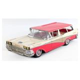ATCH Japan Tin Friction Ford Fairlane Ranch Wagon