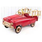 Repainted BMC Ladder Fire Truck Chain Drive Pedal