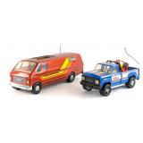 Tonka Custom Van & Pickup Truck with Dirt Bike