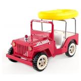 Restored Tonka Life Guard Jeep w/ Raft