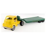 Original Tonka Yellow & Green No. 130 Carry-All Tr