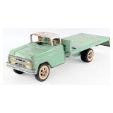 Original Tonka Green Ramp Hoist Truck