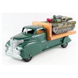 Custom Marx Army Flatbed Truck w/ Japan Tin Tank