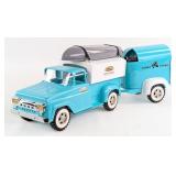 Custom Tonka Sportsman Truck w/ Horse Trailer