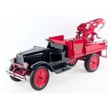 T-Reproductions Buddy L Wrecking Tow Truck