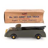 Buddy L Wood Toys Army Gun Truck