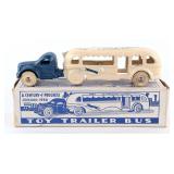 Arcade Cast Iron Century Of Progress Greyhound Bus