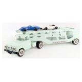 Custom Tonka Motor Transport Truck w/ 2 Cars
