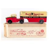 Banner Toys North American Van Lines Inc. Truck &