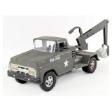 Custom Tonka U.S. Army Backhoe Truck