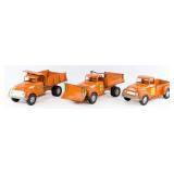 Tonka State Hi-Way Dept Dump Trucks & Pickup Truck